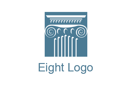 column or pillar logo