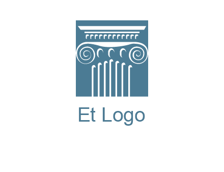 column or pillar logo
