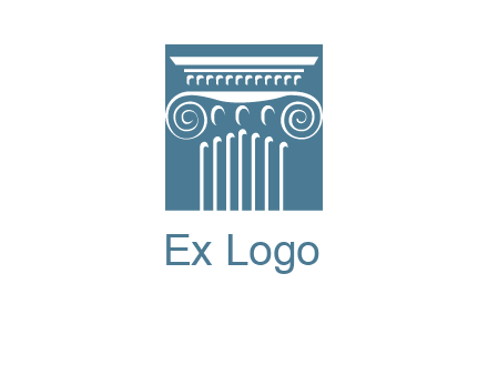 column or pillar logo