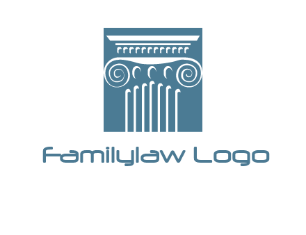 column or pillar logo