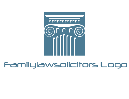 column or pillar logo