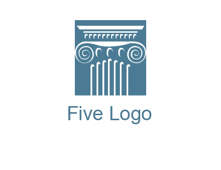 column or pillar logo