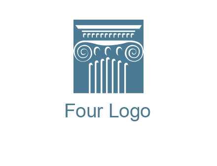 column or pillar logo