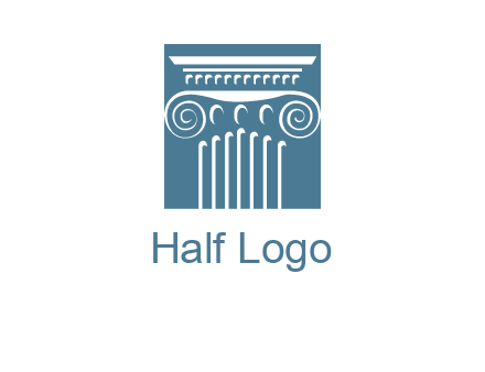 column or pillar logo