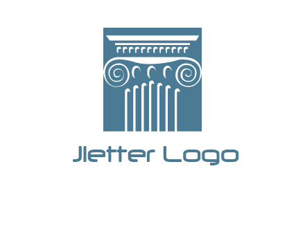 column or pillar logo