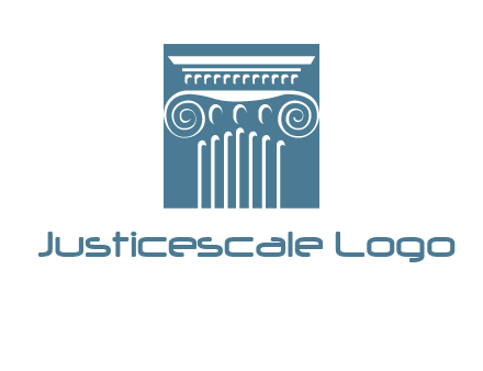 column or pillar logo
