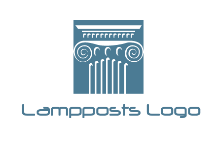 column or pillar logo