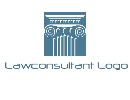 column or pillar logo