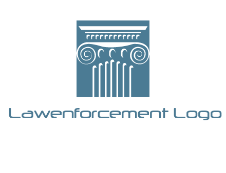 column or pillar logo
