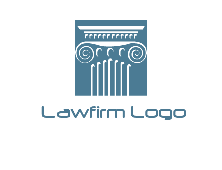 column or pillar logo