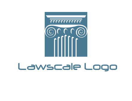 column or pillar logo