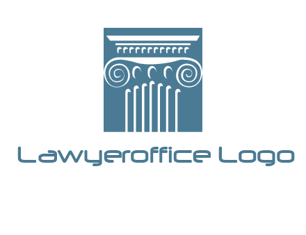 column or pillar logo