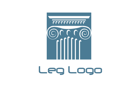 column or pillar logo