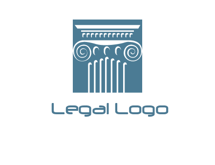 column or pillar logo