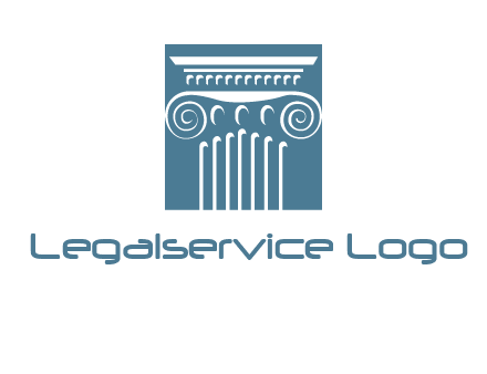 column or pillar logo