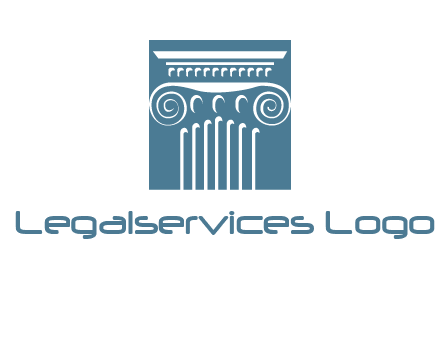 column or pillar logo