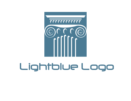 column or pillar logo
