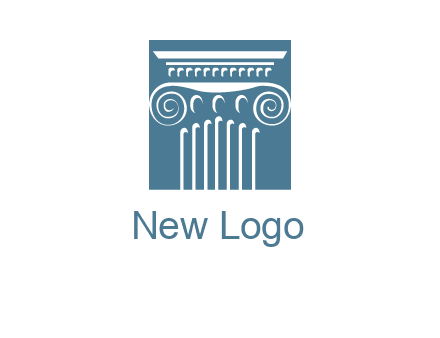 column or pillar logo