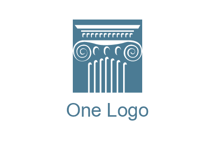 column or pillar logo