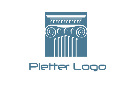 column or pillar logo