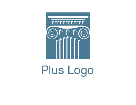 column or pillar logo