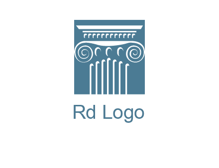 column or pillar logo