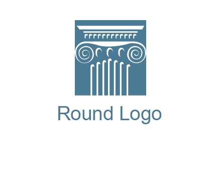 column or pillar logo