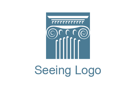 column or pillar logo