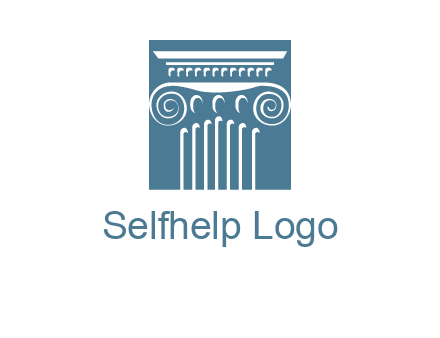 column or pillar logo