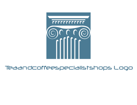 column or pillar logo