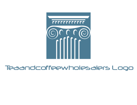 column or pillar logo