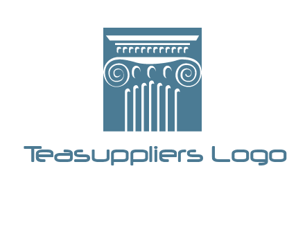 column or pillar logo