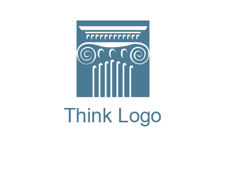 column or pillar logo