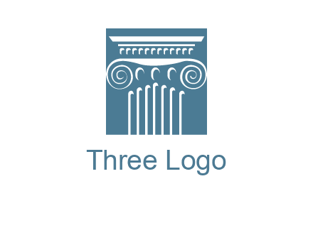 column or pillar logo