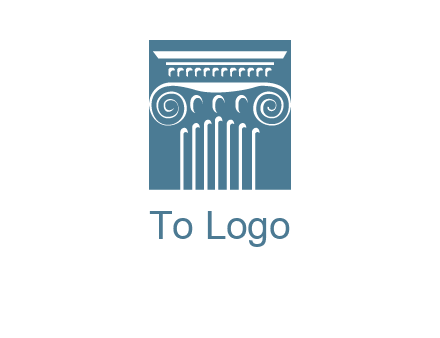 column or pillar logo