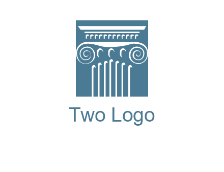 column or pillar logo
