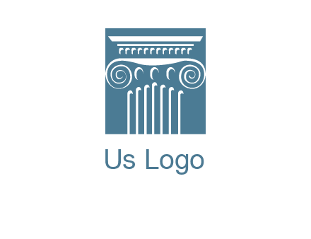 column or pillar logo