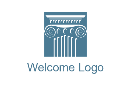 column or pillar logo