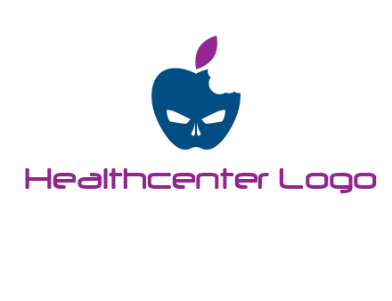games logo with mask in apple