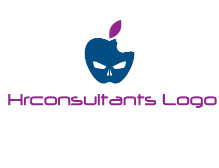 games logo with mask in apple