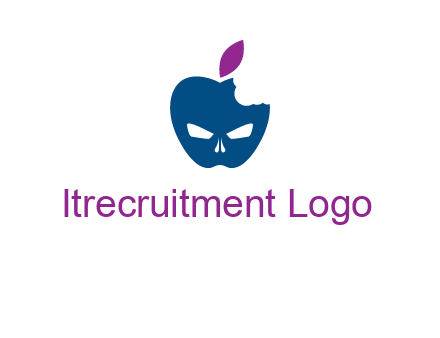games logo with mask in apple