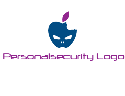 games logo with mask in apple