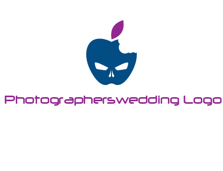 games logo with mask in apple