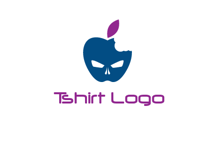 games logo with mask in apple
