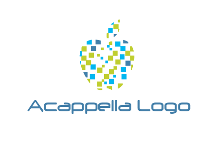 boxes forming apple logo