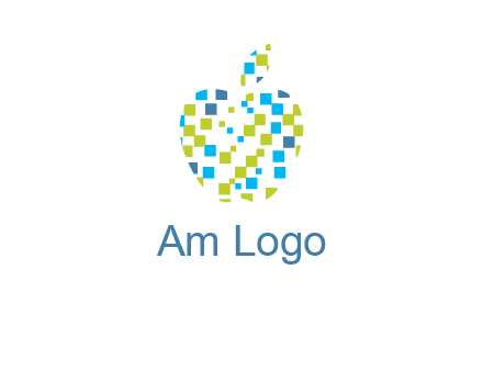 boxes forming apple logo