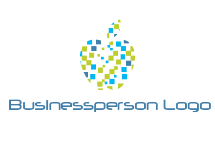 boxes forming apple logo