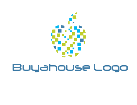 boxes forming apple logo