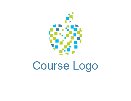 boxes forming apple logo