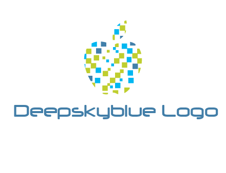 boxes forming apple logo